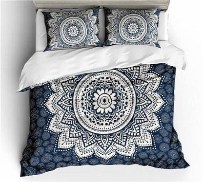 Mandala Geometric Ethnic Vanitas Bedding Set NHT170405-Home Decor-Ocean Gadget-2-US Full-Vibe Cosy™