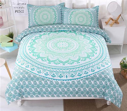 Mandala Geometric Ethnic Vanitas Bedding Set NHT170405-Home Decor-Ocean Gadget-4-US Full-Vibe Cosy™