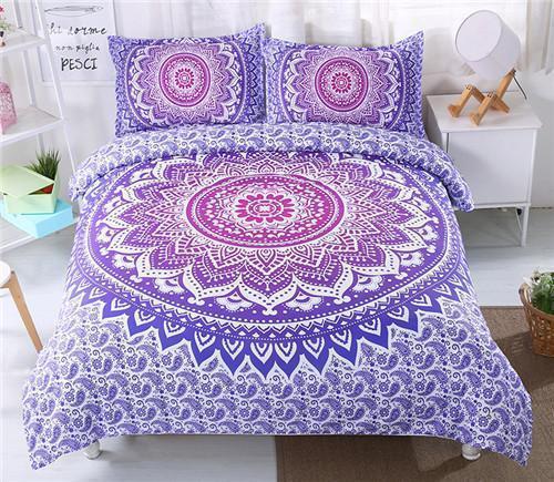 Mandala Geometric Ethnic Vanitas Bedding Set NHT170405-Home Decor-Ocean Gadget-6-US Full-Vibe Cosy™