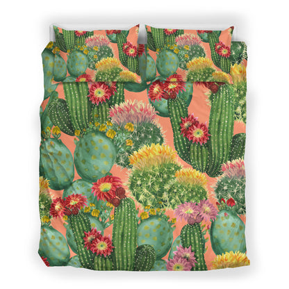 Colorful Cactus Garden Bedding Set HAC130606-NM-Bedding Set-NM-Twin-Vibe Cosy™