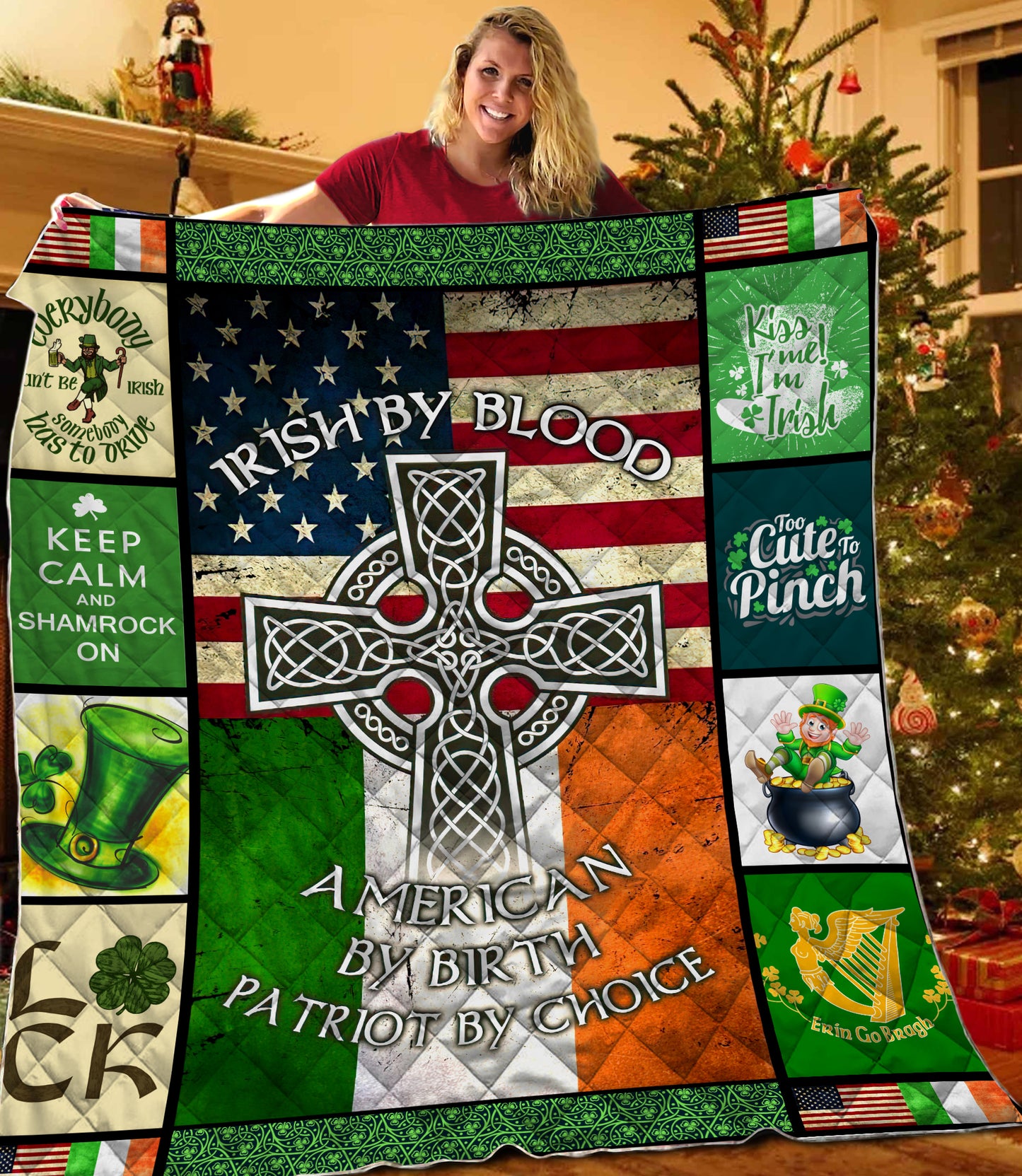 Irish By Blood Quilt LAM20060802-LAM