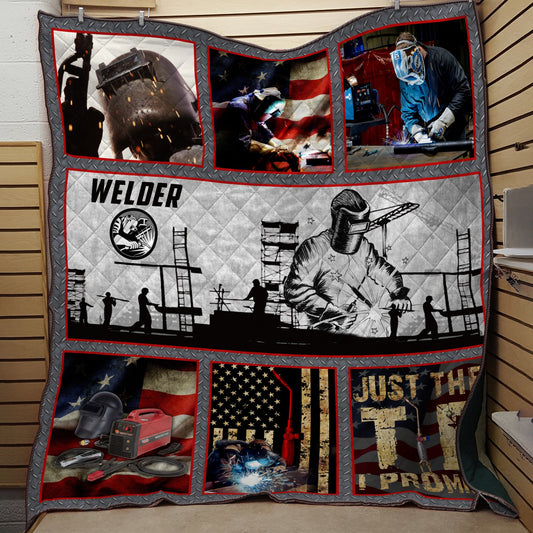 Premium Welder Just The Tip I Promise Quilt MEI