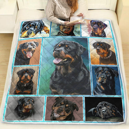 Rottweiler 3D Quilt DL20292006