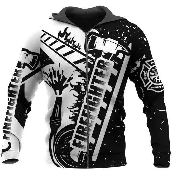 Limited Edition Firefighter Hoodie MP793-MP-Zip-S-Vibe Cosy™