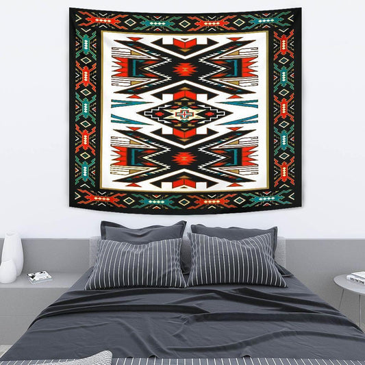 Native American 3D All Over Printed Tapestry