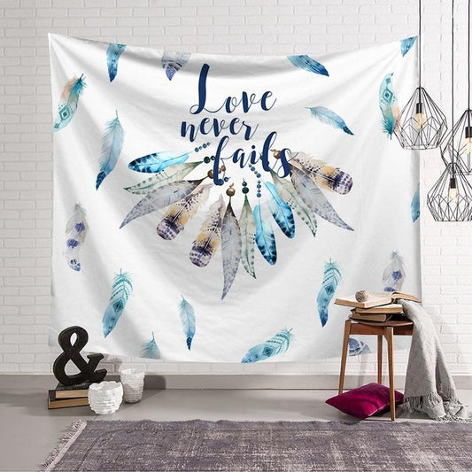 Native American 3D All Over Printed Tapestry