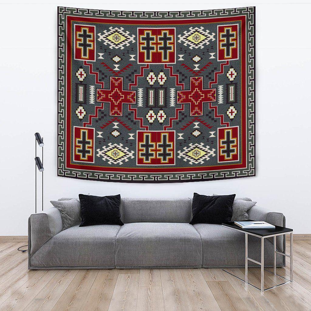 Native American 3D All Over Printed Tapestry