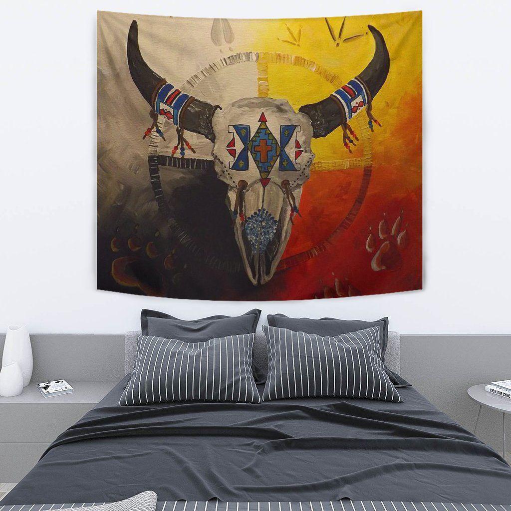 Native American 3D All Over Printed Tapestry