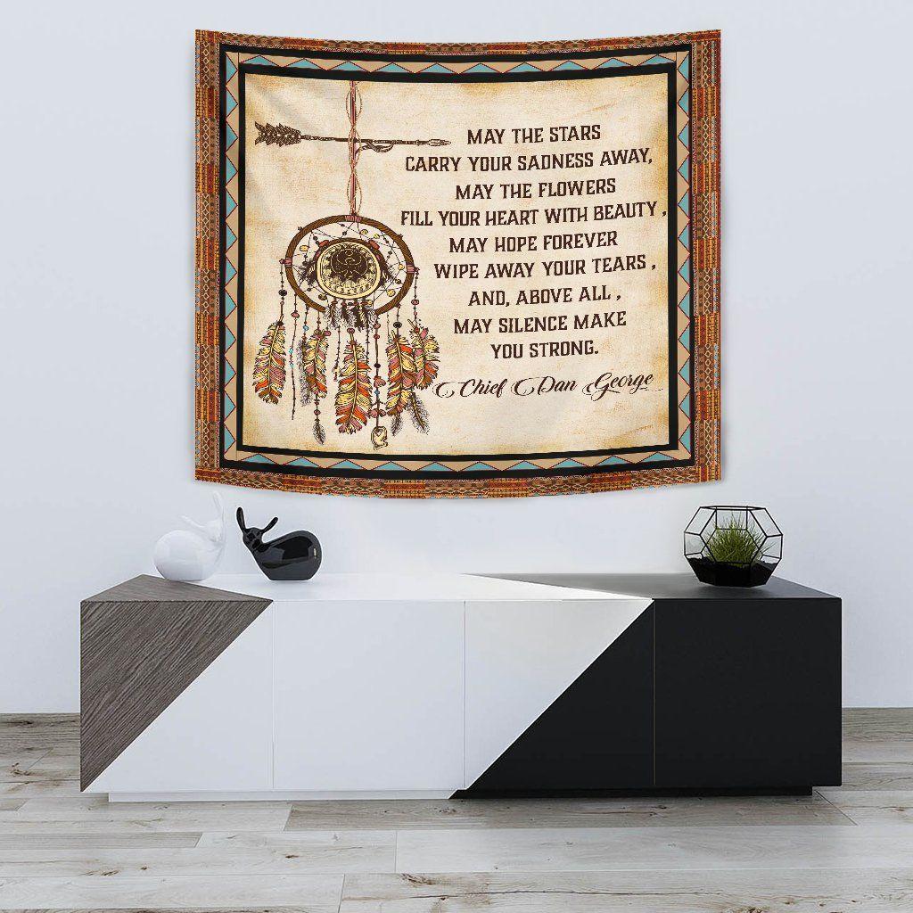 Native American 3D All Over Printed Tapestry