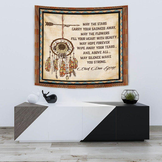 Native American 3D All Over Printed Tapestry