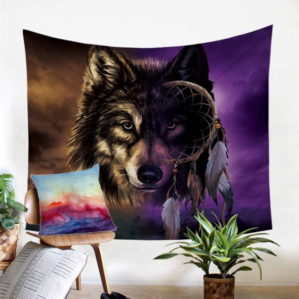 Native American 3D All Over Printed Tapestry