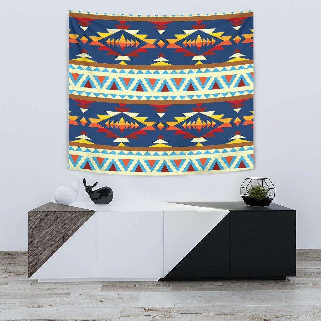 Native American 3D All Over Printed Tapestry