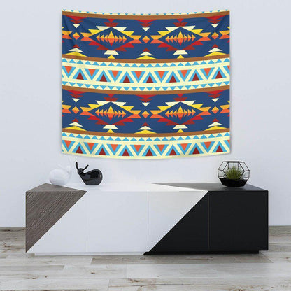 Native American 3D All Over Printed Tapestry