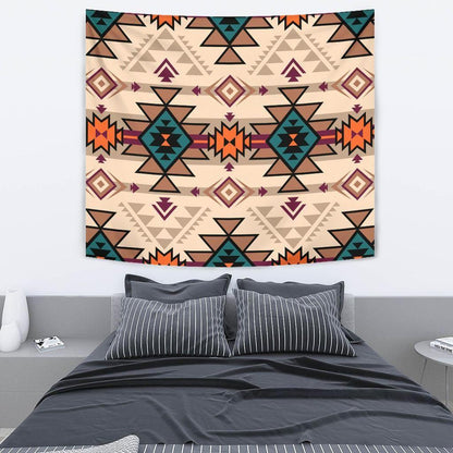 Native American 3D All Over Printed Tapestry
