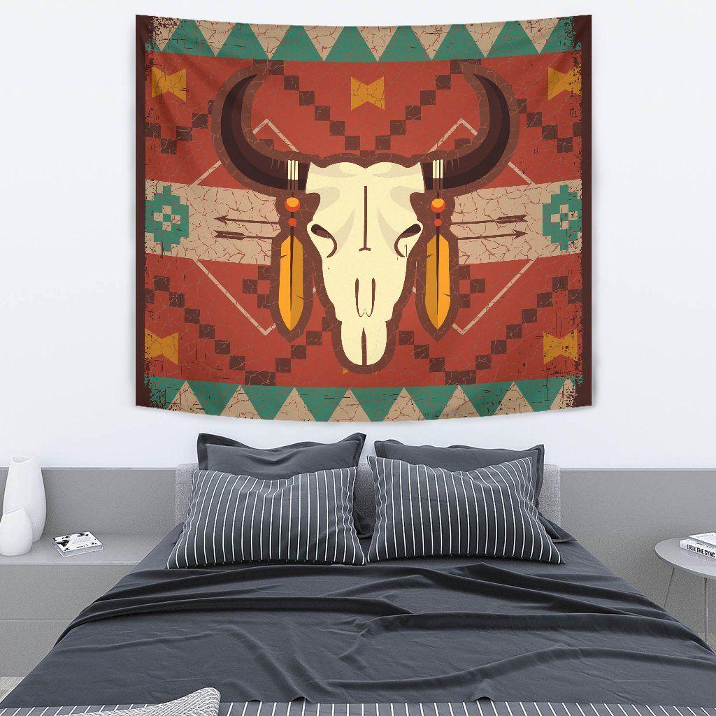 Native American 3D All Over Printed Tapestry