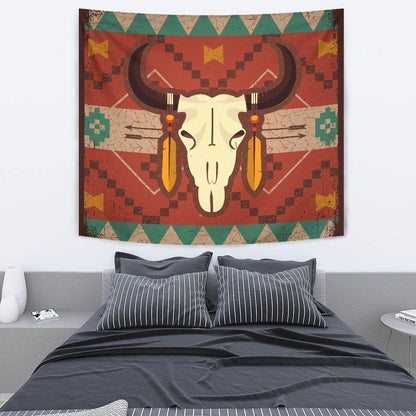 Native American 3D All Over Printed Tapestry