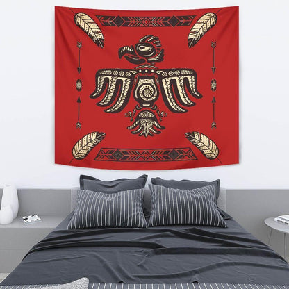Native American 3D All Over Printed Tapestry