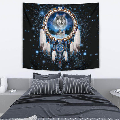 Native American 3D All Over Printed Tapestry