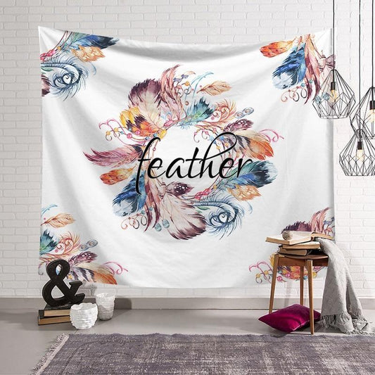 Native American 3D All Over Printed Tapestry