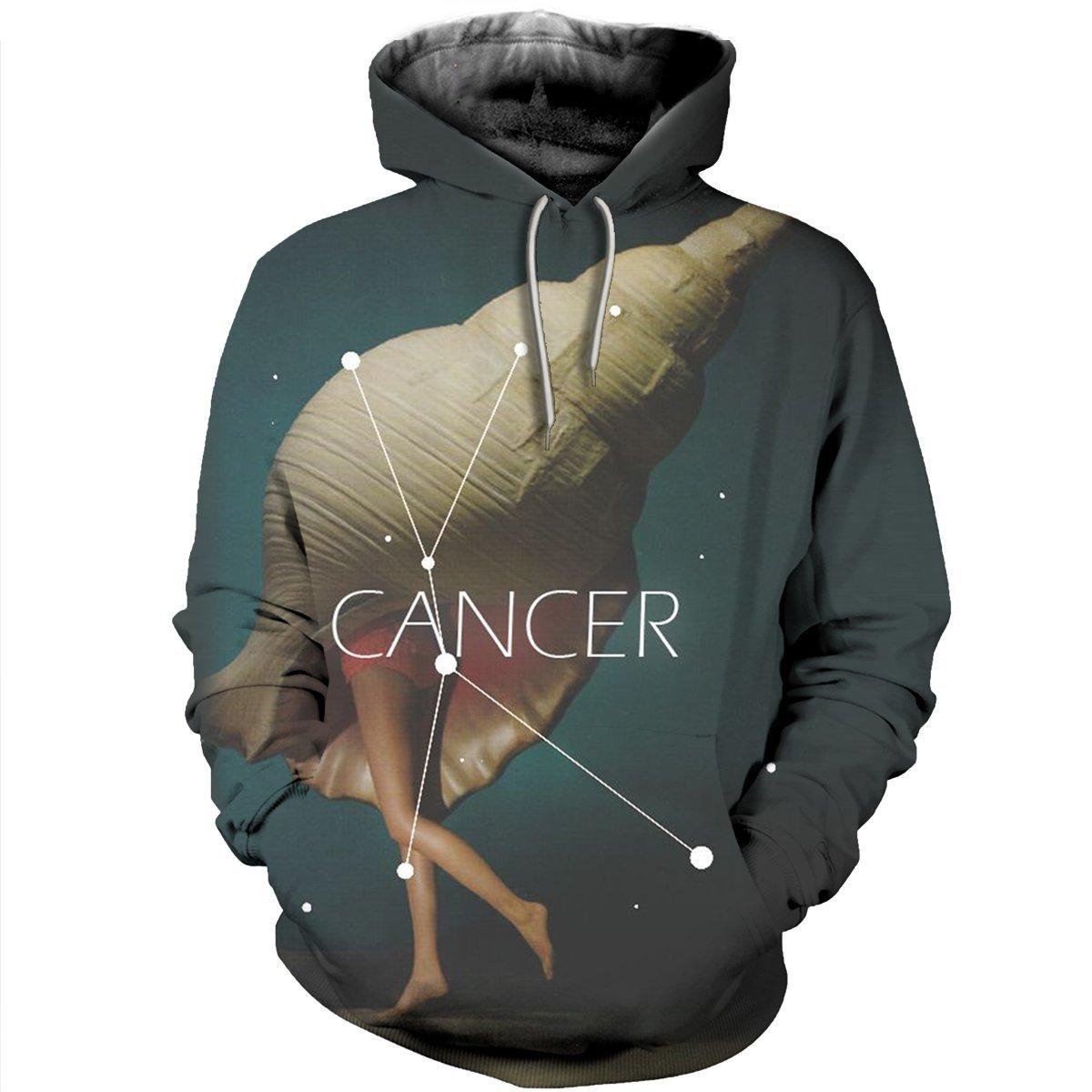 3D ALL OVER PRINTED CANCER ZODIAC HOODIE NTH160830-Apparel-NTH-Hoodie-S-Vibe Cosy™