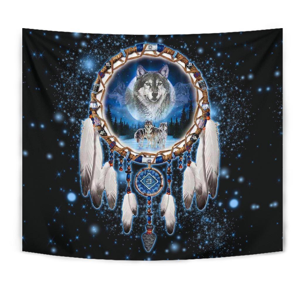 Native American 3D All Over Printed Tapestry