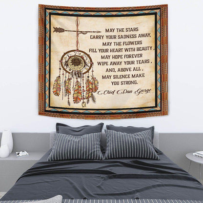 Native American 3D All Over Printed Tapestry