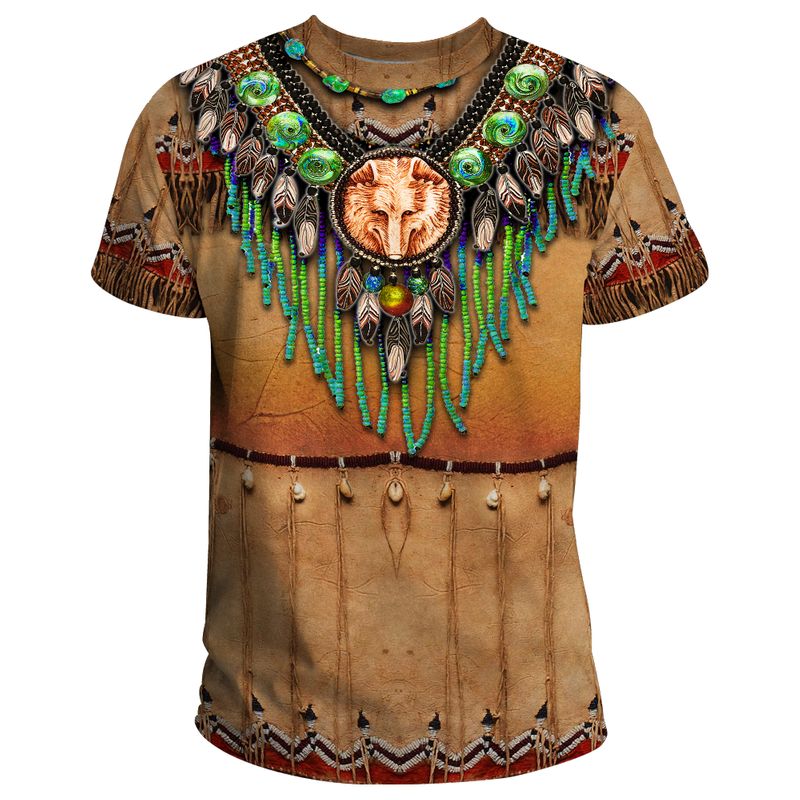 Native American 3D All Over Printed Unisex Shirt