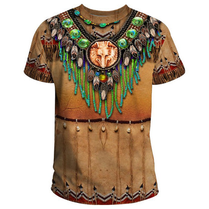 Native American 3D All Over Printed Unisex Shirt