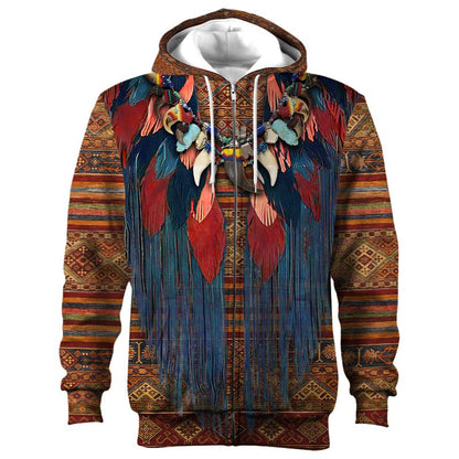 Native American 3D All Over Printed Unisex Shirt
