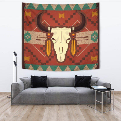 Native American 3D All Over Printed Tapestry