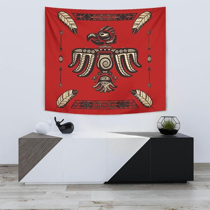 Native American 3D All Over Printed Tapestry