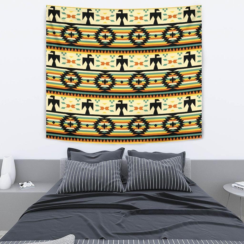 Native American 3D All Over Printed Tapestry