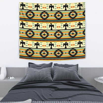 Native American 3D All Over Printed Tapestry