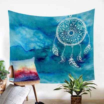 Native American 3D All Over Printed Tapestry
