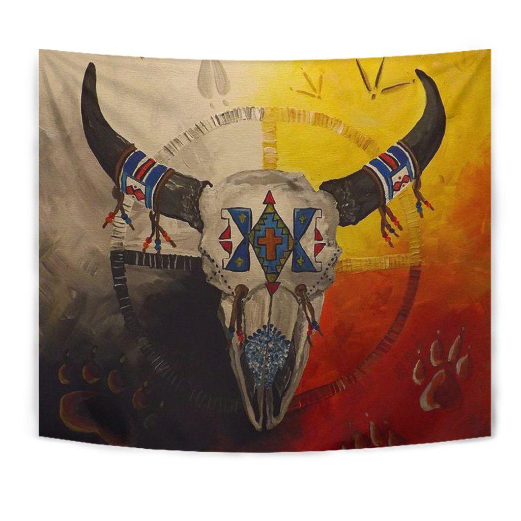 Native American 3D All Over Printed Tapestry