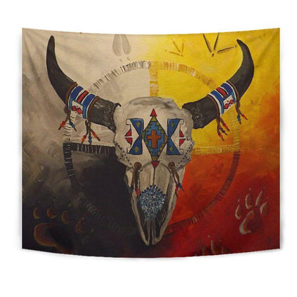 Native American 3D All Over Printed Tapestry