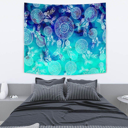 Native American 3D All Over Printed Tapestry