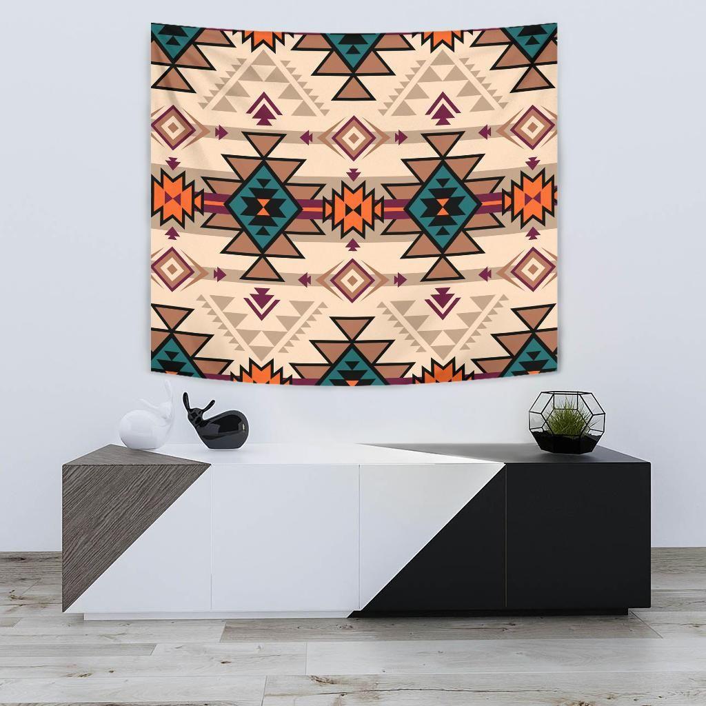 Native American 3D All Over Printed Tapestry