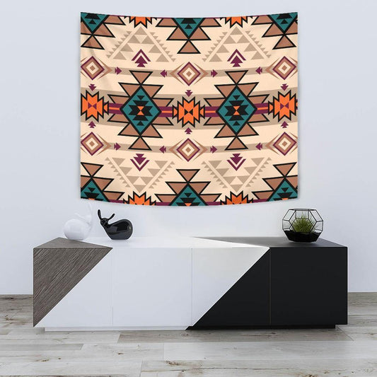 Native American 3D All Over Printed Tapestry