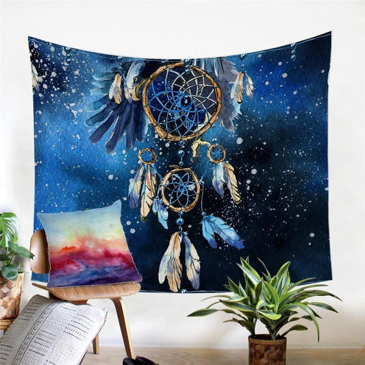 Native American 3D All Over Printed Tapestry
