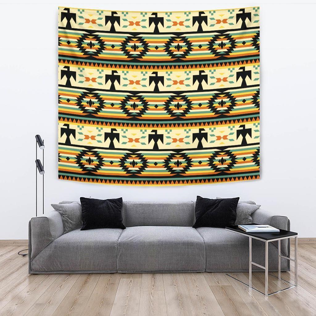 Native American 3D All Over Printed Tapestry