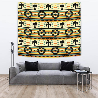 Native American 3D All Over Printed Tapestry