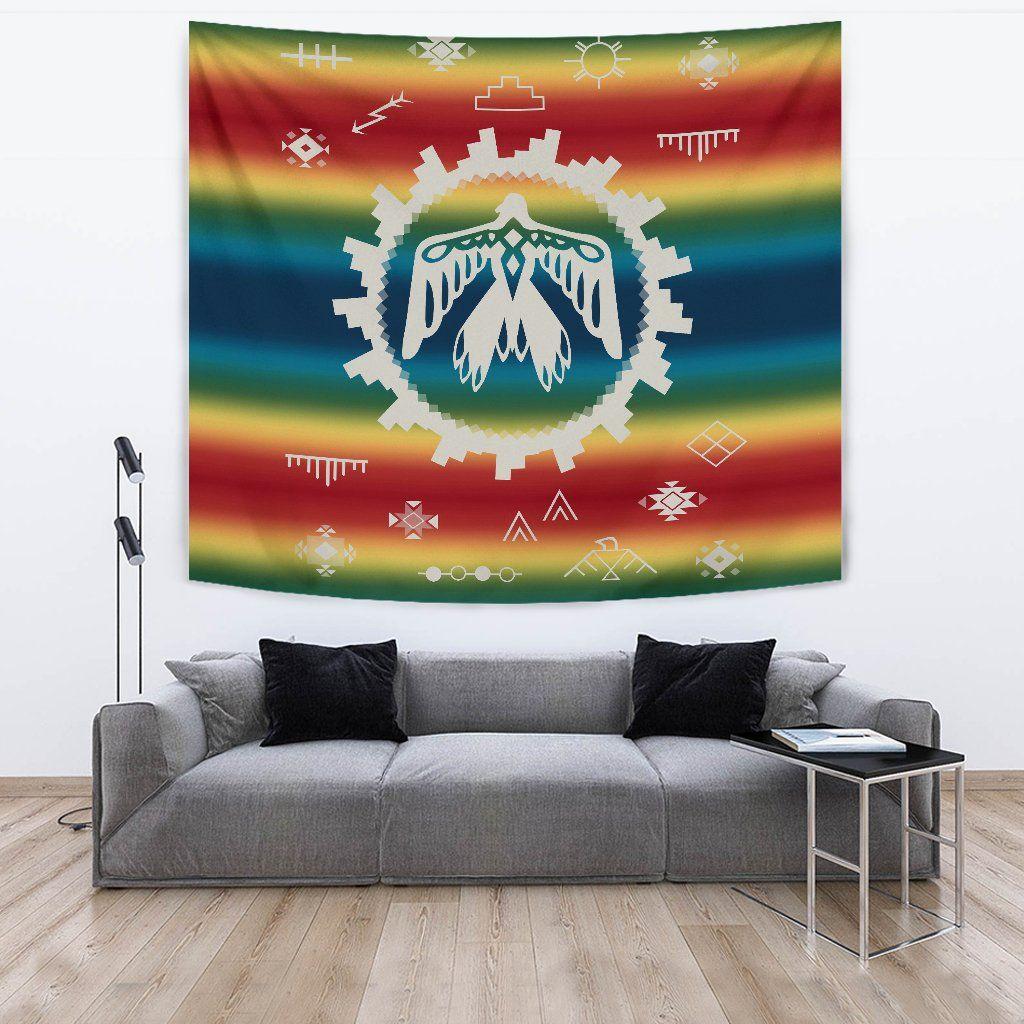 Native American 3D All Over Printed Tapestry