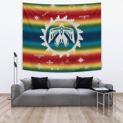 Native American 3D All Over Printed Tapestry