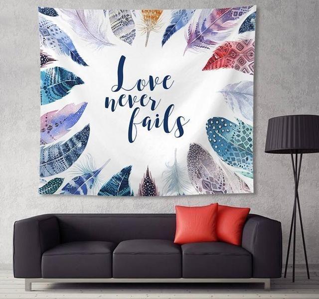Native American 3D All Over Printed Tapestry