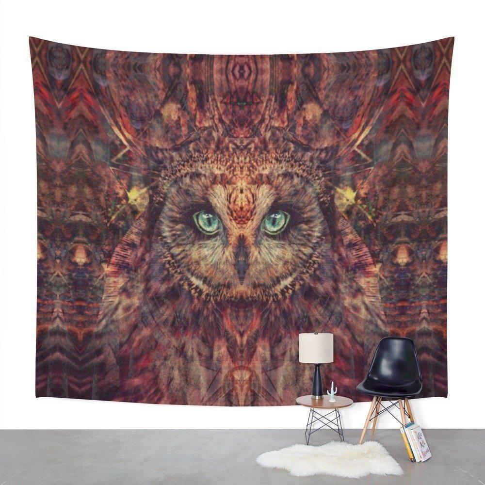 Native American 3D All Over Printed Tapestry