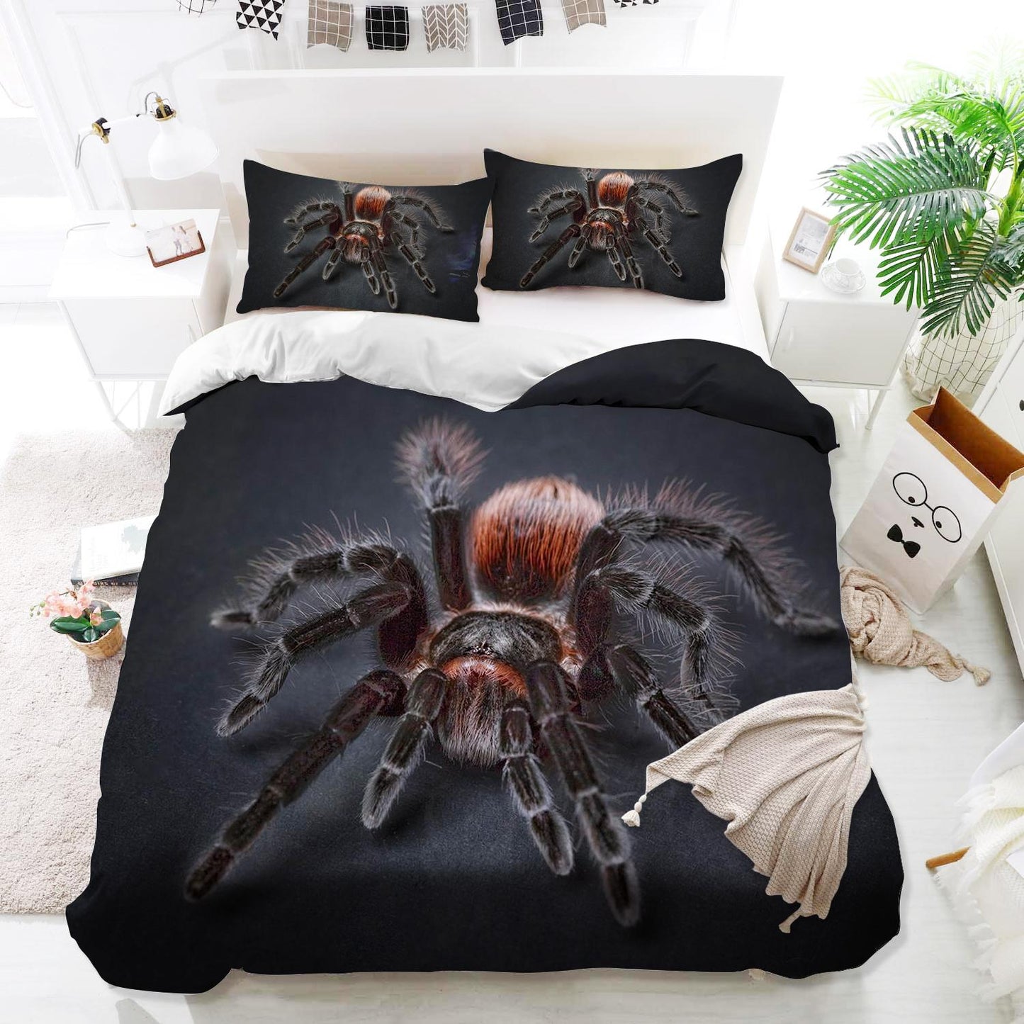 Red Tarantular Bedding Set-ML