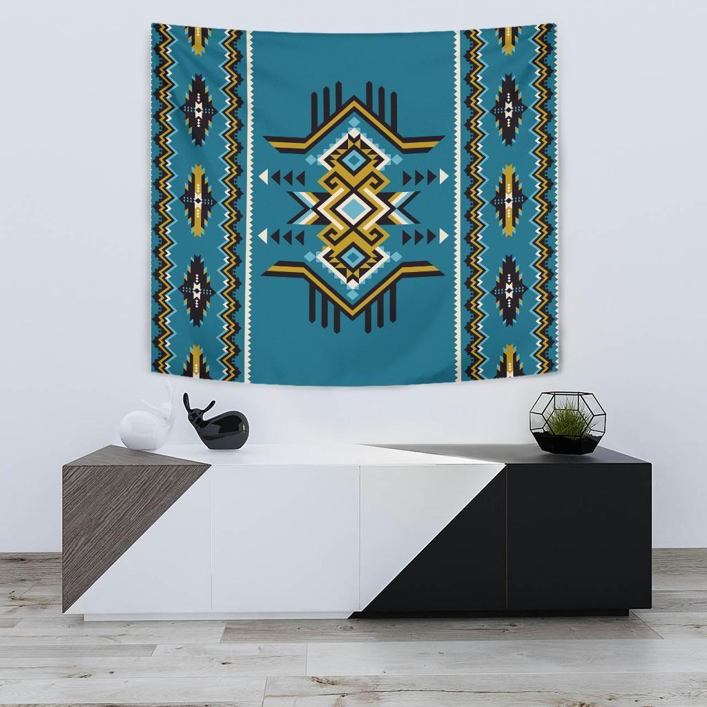 Native American 3D All Over Printed Tapestry