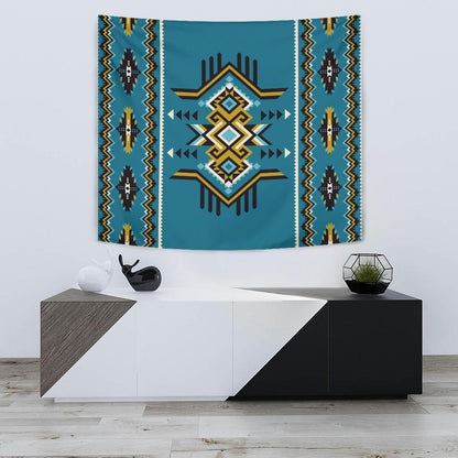 Native American 3D All Over Printed Tapestry