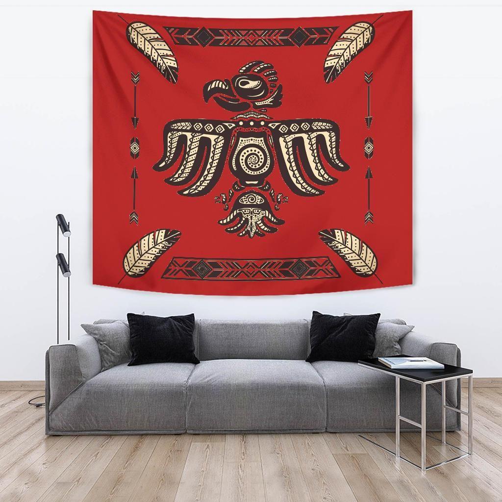 Native American 3D All Over Printed Tapestry
